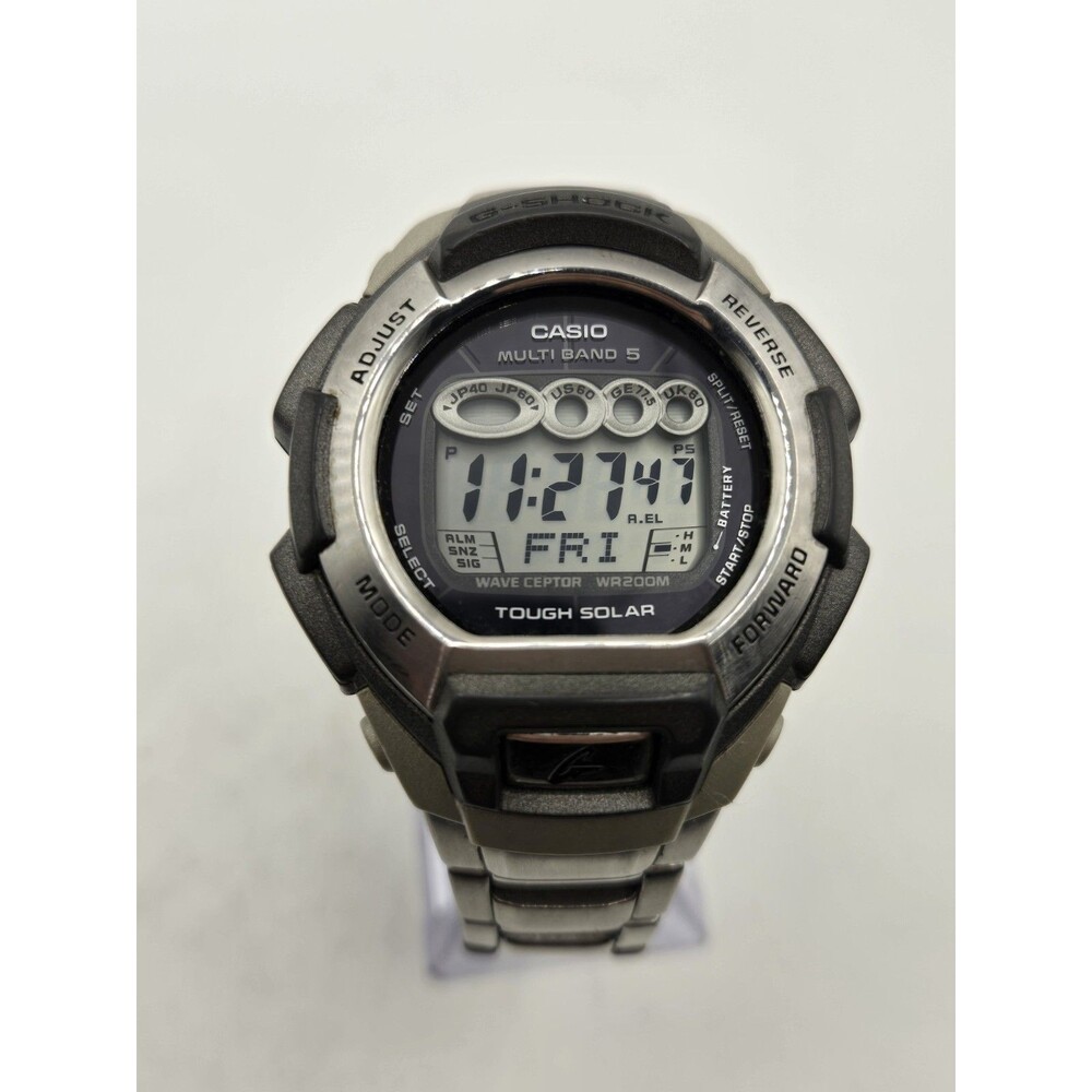 CASIO G-SHOCK GW-810D  MULTI-BAND 5 SOLAR TOUGH STAINLESS MEN'S WATCH. Excl. Con